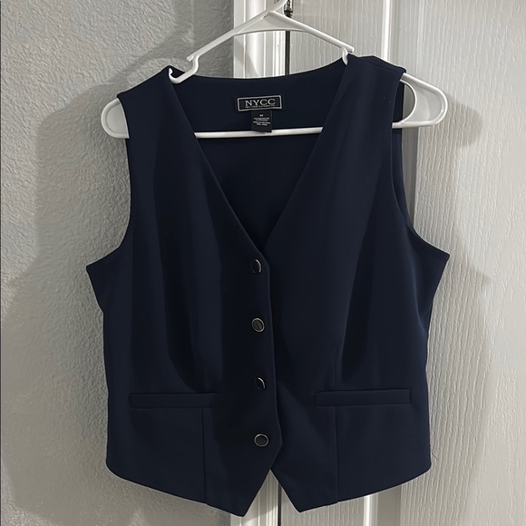 NYCC Midnight Blue Vest - Picture 1 of 4